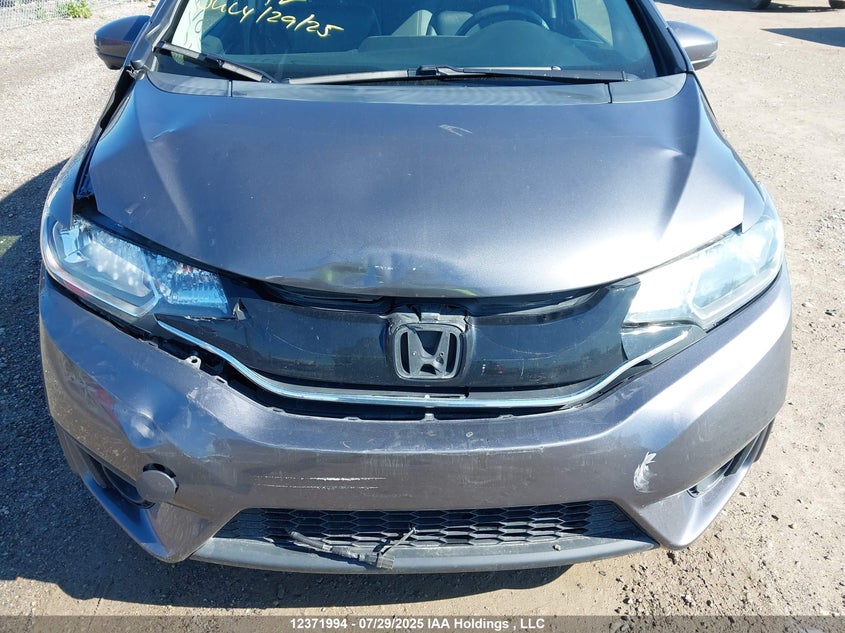 2017 Honda Fit 1.5 Ex exl Grey Lot 111012371994 Vin 3HGGK5H82HM103057