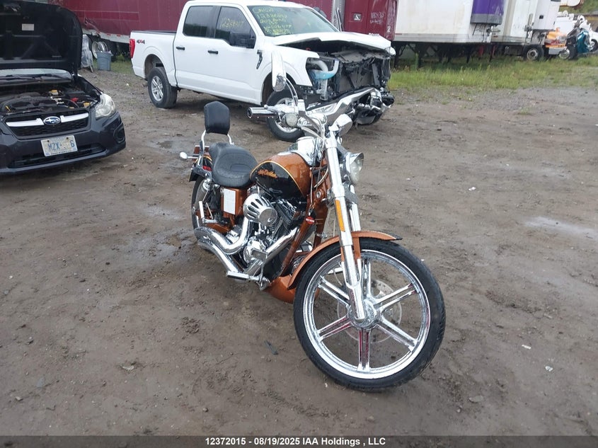 1HD1PS8418K976208 2008 Harley-Davidson Fxdse2 105Th Anniversary Edition auction photo 1