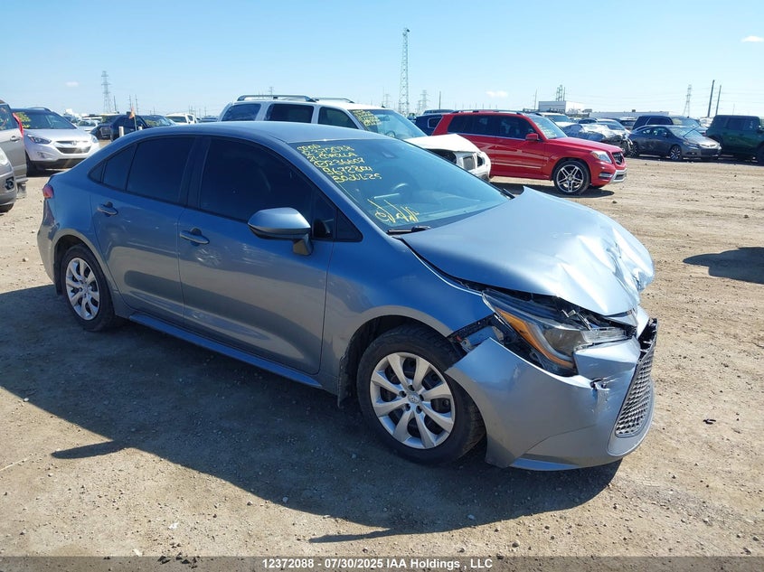 5YFBPMBEXMP236607 2021 Toyota Corolla Le auction photo 1