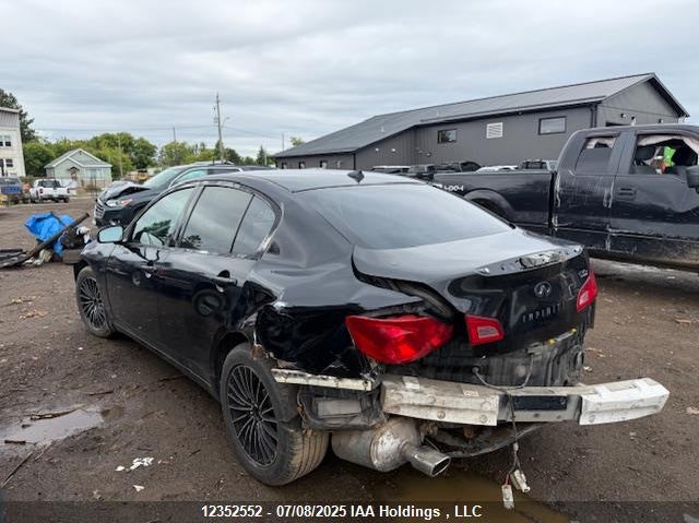 2008 Infiniti G35X VIN: JNKBV61F88M256647 Lot: 12352552X