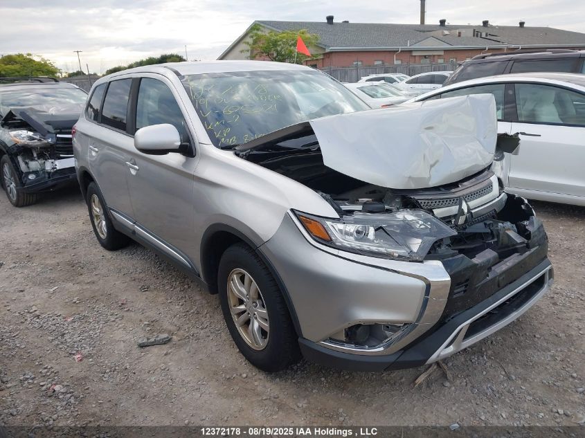2019 Mitsubishi Outlander Es VIN: JA4AZ2A39KZ605271 Lot: 12372178
