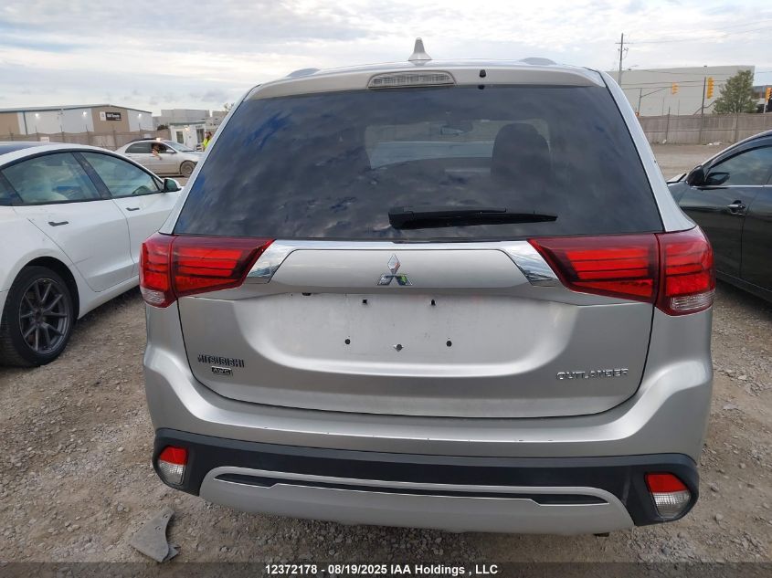 2019 Mitsubishi Outlander Es VIN: JA4AZ2A39KZ605271 Lot: 12372178