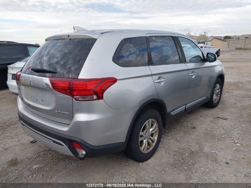 2019 Mitsubishi Outlander Es VIN: JA4AZ2A39KZ605271 Lot: 12372178
