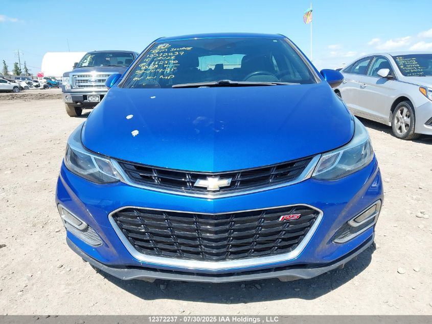 2018 Chevrolet Cruze Premier VIN: 3G1BF6SMXJS552540 Lot: 12372237