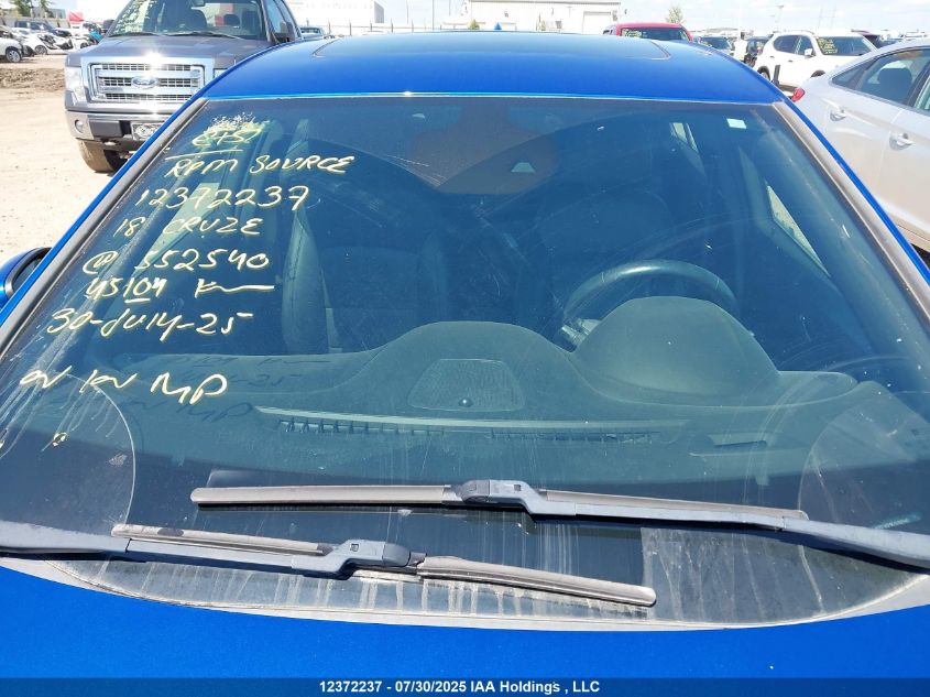 2018 Chevrolet Cruze Premier VIN: 3G1BF6SMXJS552540 Lot: 12372237