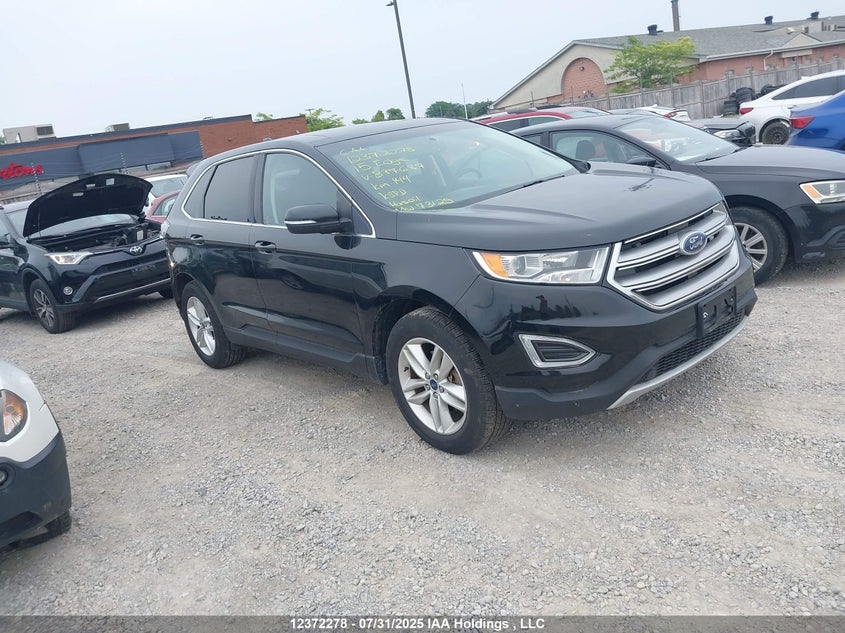2FMTK3J82FBB97687 2015 Ford Edge Sel auction photo 1