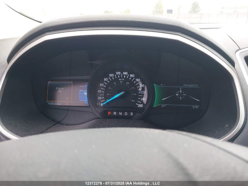 2015 Ford Edge Sel VIN: 2FMTK3J82FBB97687 Lot: 12372278