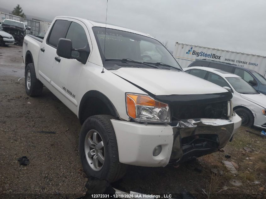 2008 Nissan Titan Pro-4X VIN: 1N6AA07C08N348247 Lot: 12372331