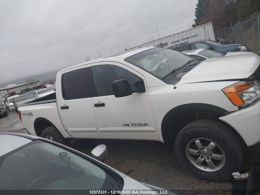 2008 Nissan Titan Pro-4X VIN: 1N6AA07C08N348247 Lot: 12372331