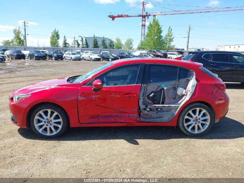 2016 Mazda 3 Touring VIN: JM1BM1M39G1326892 Lot: 12372381