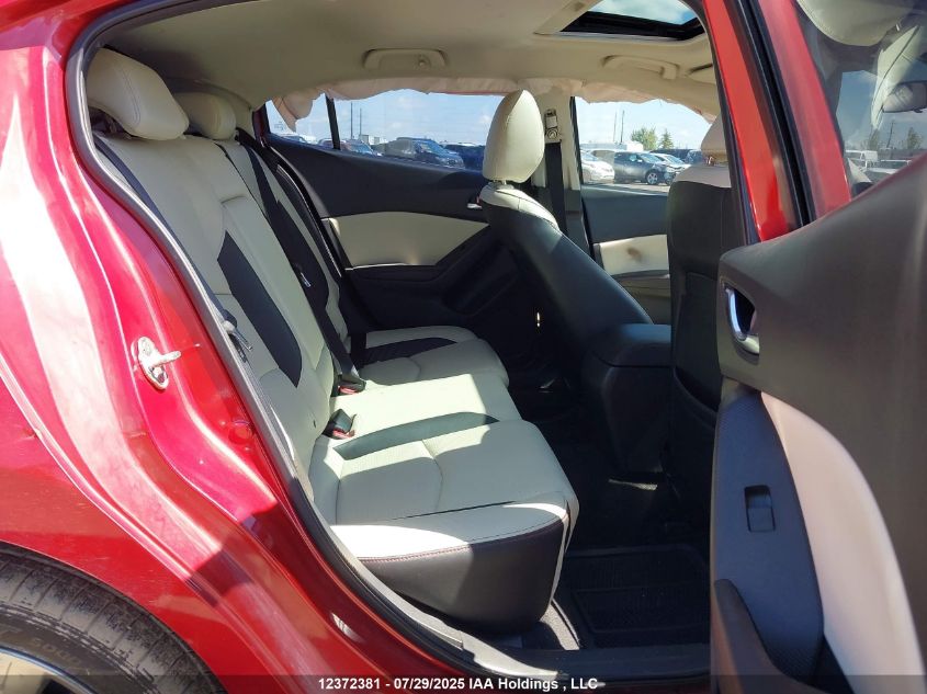 2016 Mazda 3 Touring VIN: JM1BM1M39G1326892 Lot: 12372381