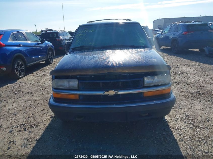 2001 Chevrolet Blazer Lt/Trailblazer VIN: 1GNDT13W612171105 Lot: 12372430