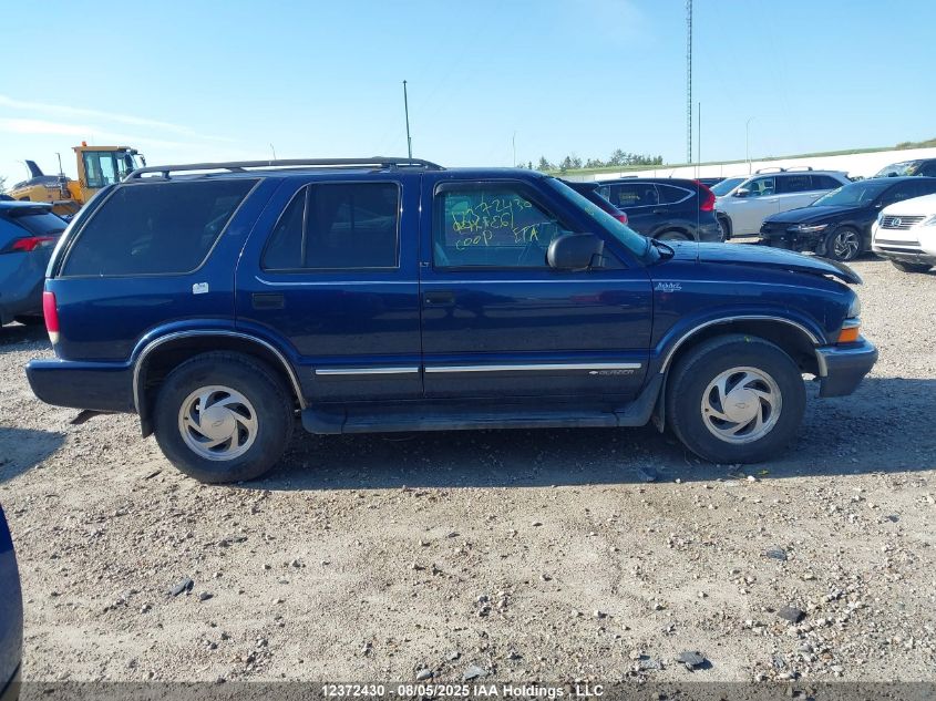2001 Chevrolet Blazer Lt/Trailblazer VIN: 1GNDT13W612171105 Lot: 12372430