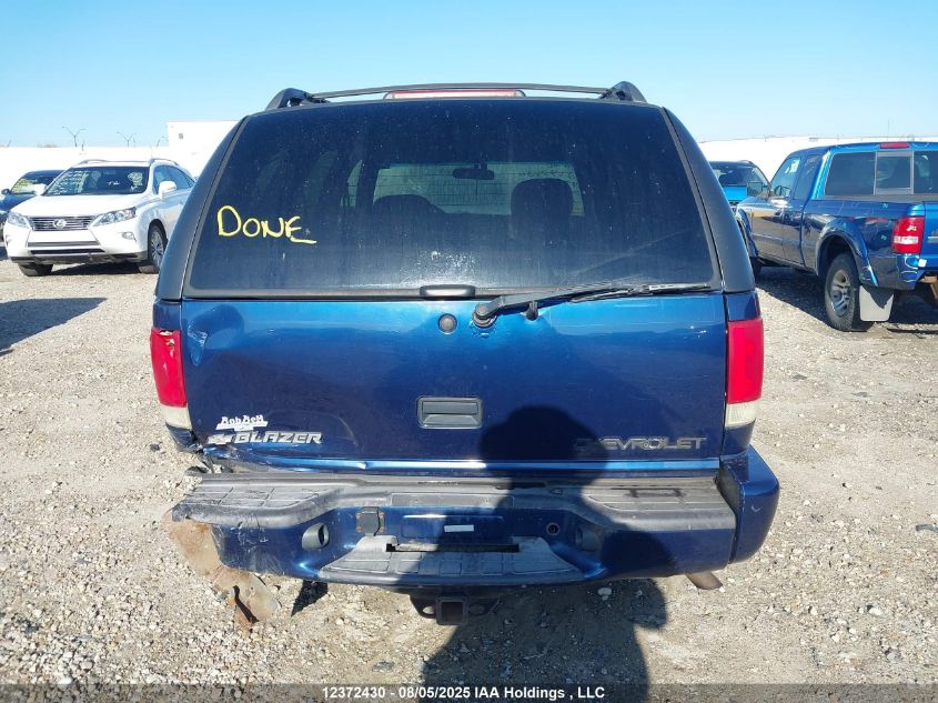 2001 Chevrolet Blazer Lt/Trailblazer VIN: 1GNDT13W612171105 Lot: 12372430