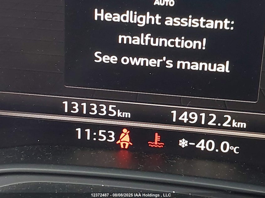 2017 Audi A4 2.0 2.0t Technik Black Lot 111012372487 Vin WAUFNAF43HN058854