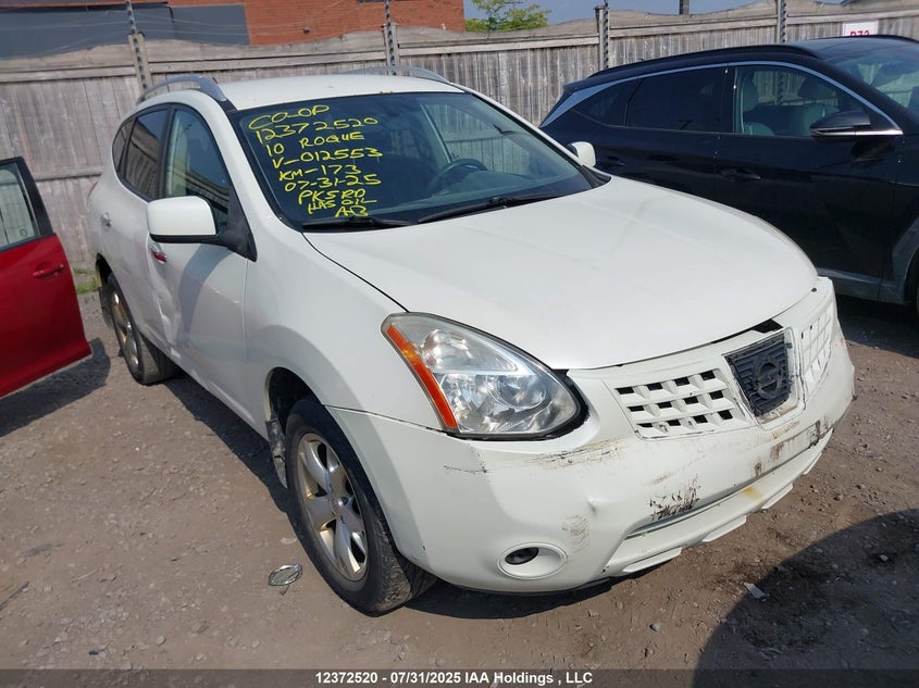 JN8AS5MT7AW012553 2010 Nissan Rogue Sl auction photo 1