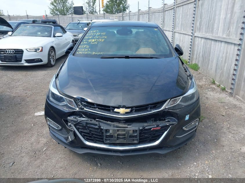 2016 Chevrolet Cruze Premier VIN: 1G1BG5SM9G7234553 Lot: 12372898