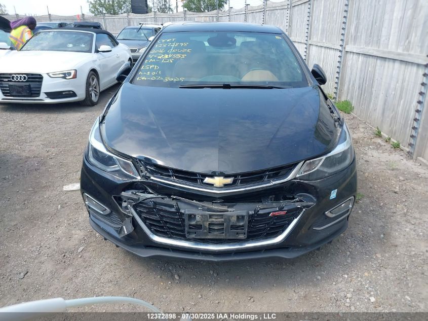 2016 Chevrolet Cruze Premier VIN: 1G1BG5SM9G7234553 Lot: 12372898