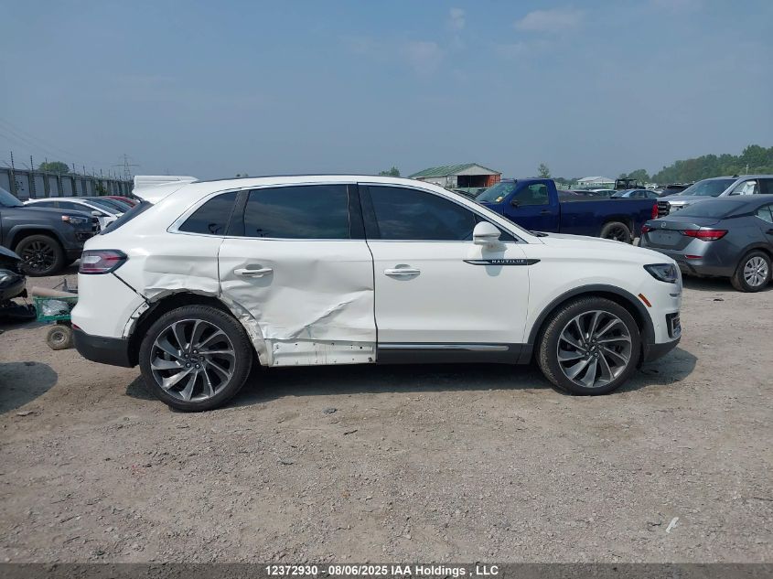 2020 Lincoln Nautilus Reserve VIN: 2LMPJ8K99LBL12634 Lot: 12372930