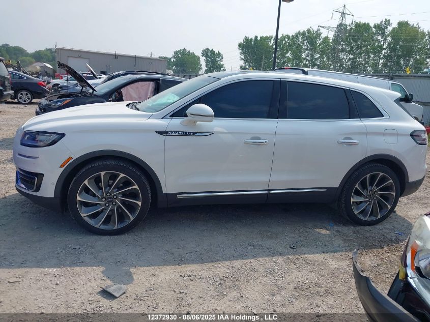 2020 Lincoln Nautilus Reserve VIN: 2LMPJ8K99LBL12634 Lot: 12372930