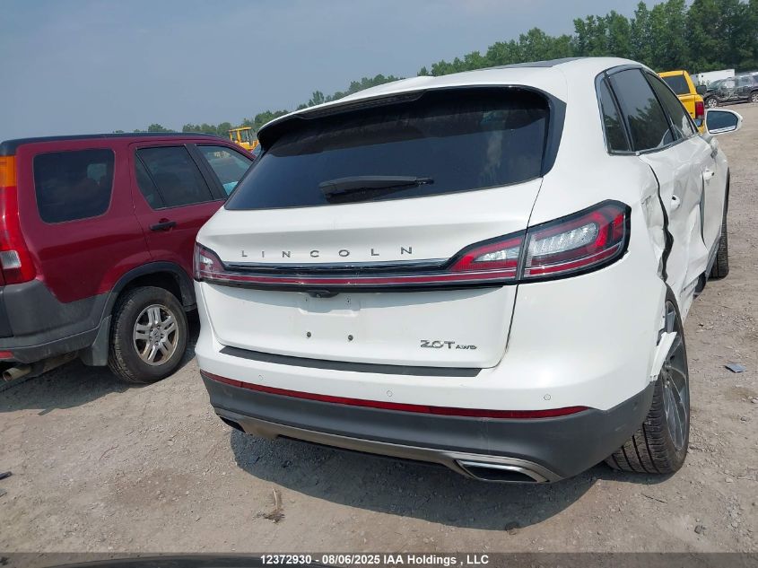 2020 Lincoln Nautilus Reserve VIN: 2LMPJ8K99LBL12634 Lot: 12372930