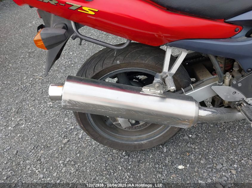 2002 Kawasaki Zr750 G VIN: JKAZRDH192A003410 Lot: 12372935