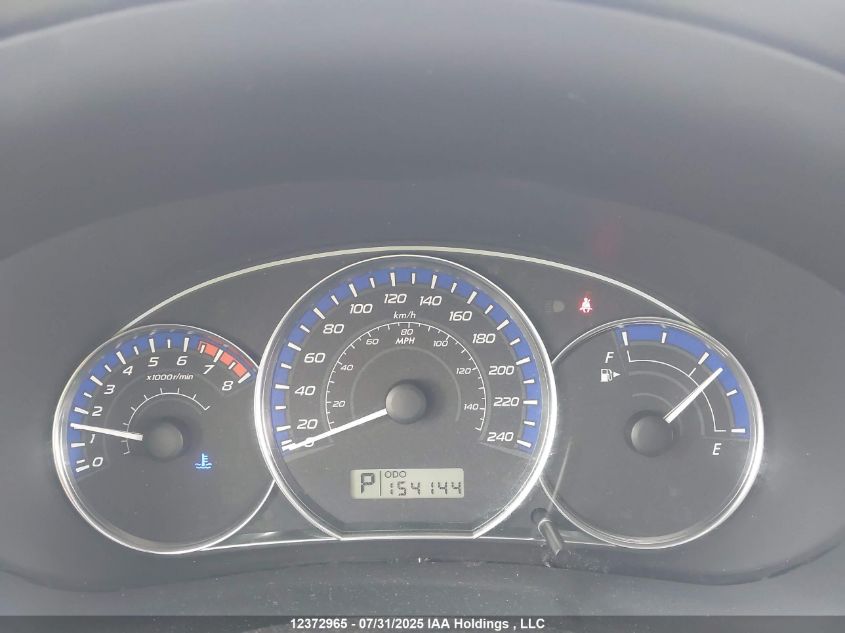 2011 Subaru Forester 2.5X VIN: JF2SHCBC0BH747338 Lot: 12372965