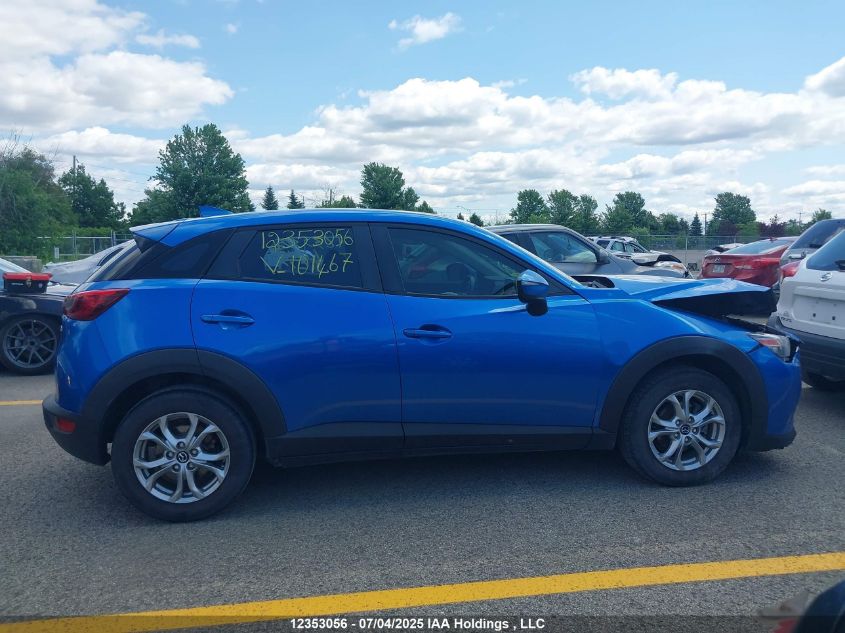 2016 Mazda Cx-3 Gs VIN: JM1DKBC70G0101467 Lot: 12353056X