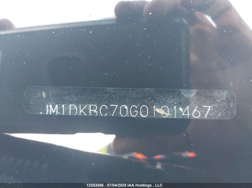 2016 Mazda Cx-3 Gs VIN: JM1DKBC70G0101467 Lot: 12353056X