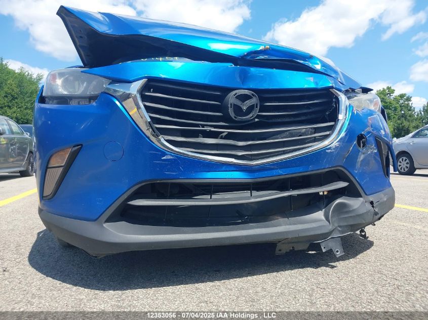 2016 Mazda Cx-3 Gs VIN: JM1DKBC70G0101467 Lot: 12353056X