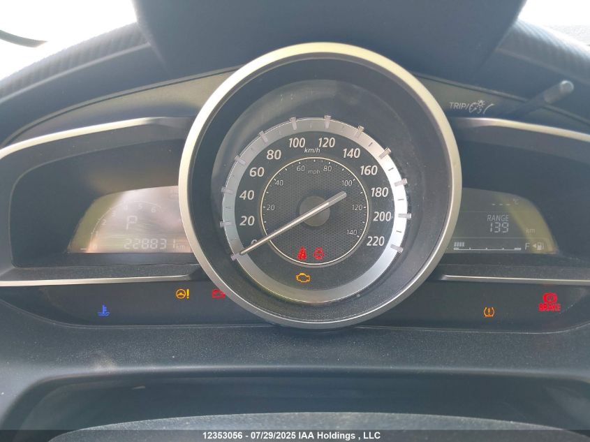 2016 Mazda Cx-3 Gs VIN: JM1DKBC70G0101467 Lot: 12353056X