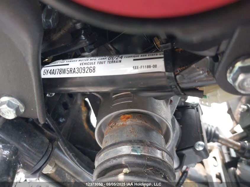 2024 Yamaha Yfm450 K VIN: 5Y4AJ78W5RA309268 Lot: 12373050