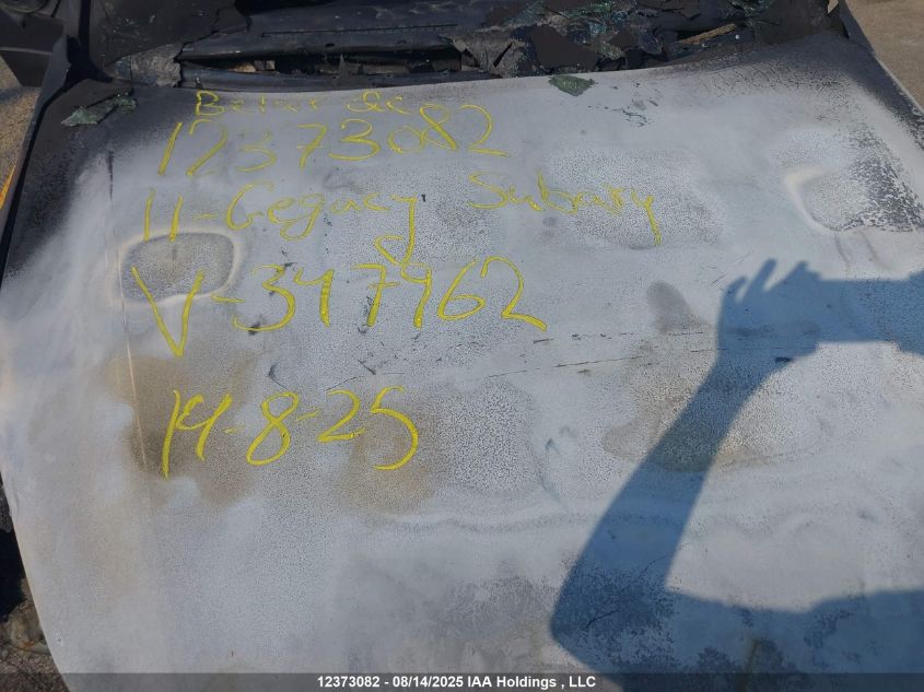 2011 Subaru Legacy Outback VIN: 4S4BRGGC9B3347962 Lot: 12373082