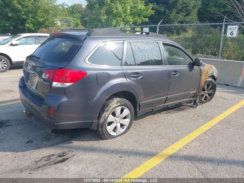 2011 Subaru Legacy Outback VIN: 4S4BRGGC9B3347962 Lot: 12373082