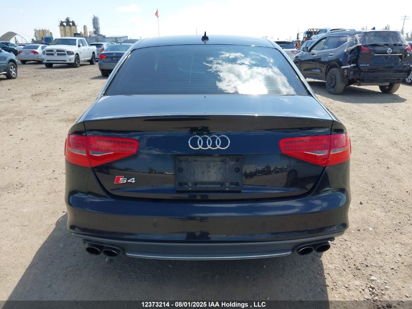 2013 Audi S4 3.0T Premium VIN: WAUFGCFL9DA177796 Lot: 12373214