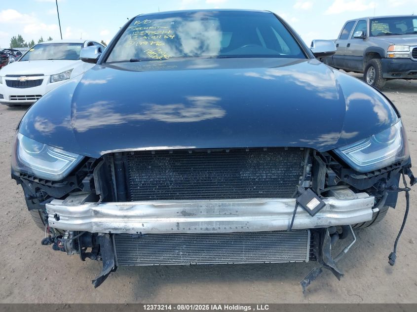 2013 Audi S4 3.0T Premium VIN: WAUFGCFL9DA177796 Lot: 12373214