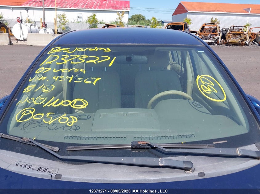 3N18C13E27L434367 2007 NISSAN VERSA photo no. 17