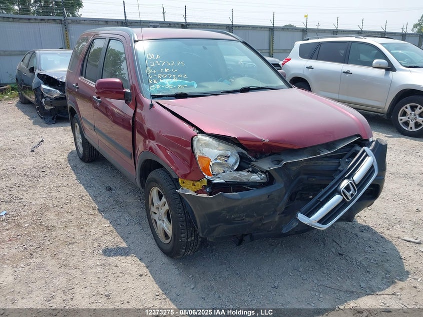 JHLRD78854C807202 2004 Honda Cr-V Ex auction photo 1