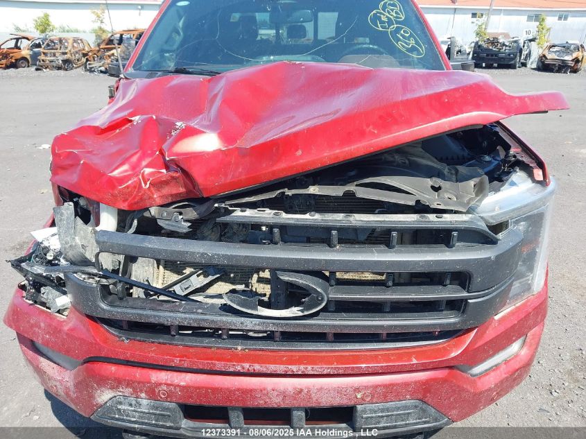 2023 Ford F-150 Lariat VIN: 1FTFW1E50PKE40723 Lot: 12373391