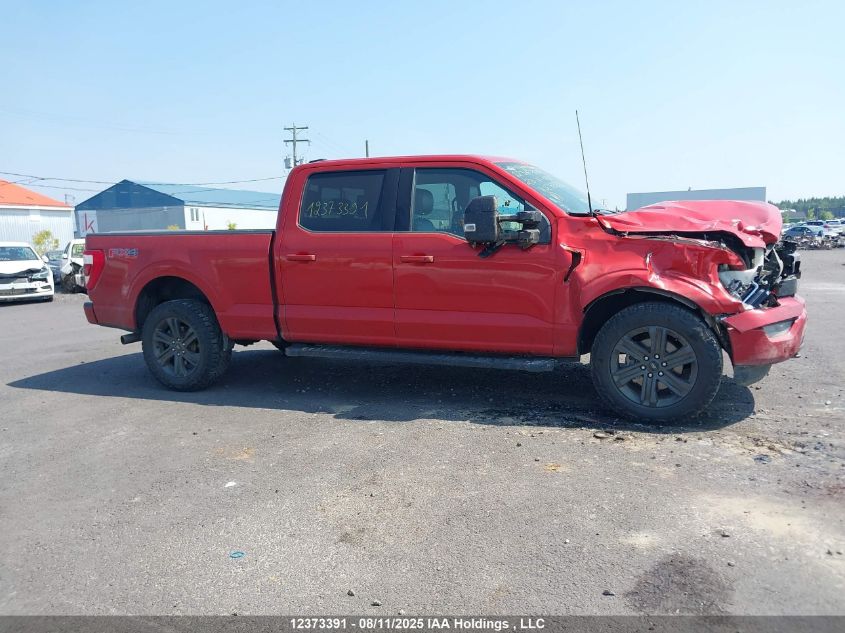 2023 Ford F-150 Lariat VIN: 1FTFW1E50PKE40723 Lot: 12373391