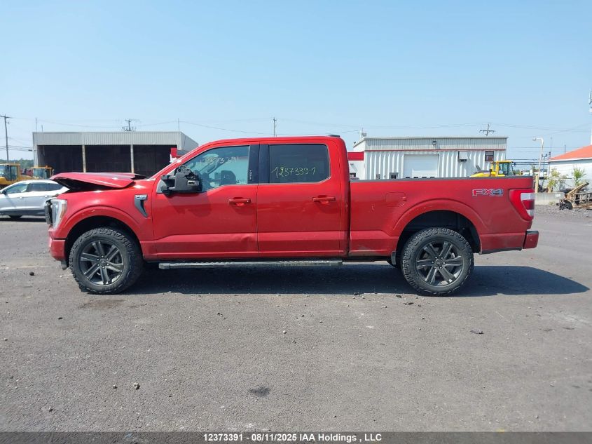 2023 Ford F-150 Lariat VIN: 1FTFW1E50PKE40723 Lot: 12373391