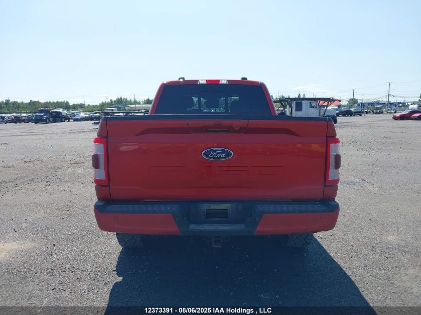 2023 Ford F-150 Lariat VIN: 1FTFW1E50PKE40723 Lot: 12373391