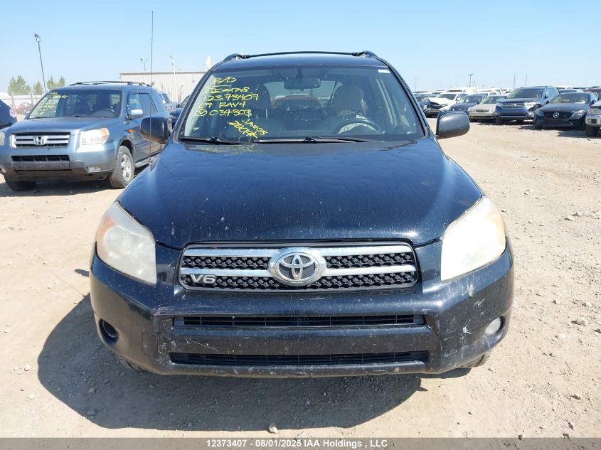 2007 Toyota Rav4 Limited VIN: JTMBK34V075034303 Lot: 12373407