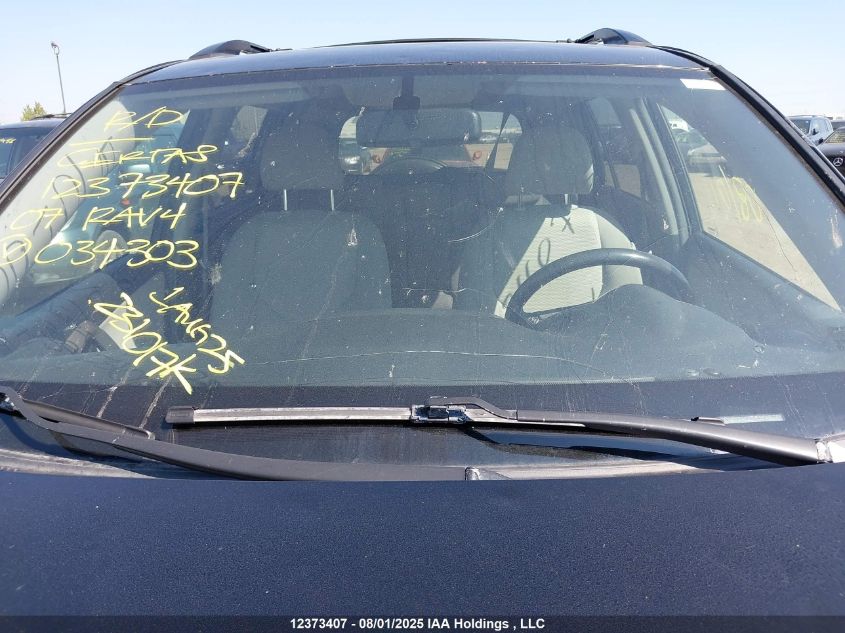2007 Toyota Rav4 Limited VIN: JTMBK34V075034303 Lot: 12373407