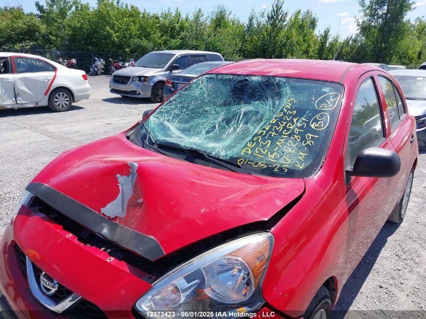 2015 Nissan Micra VIN: 3N1CK3CP1FL228931 Lot: 12373423