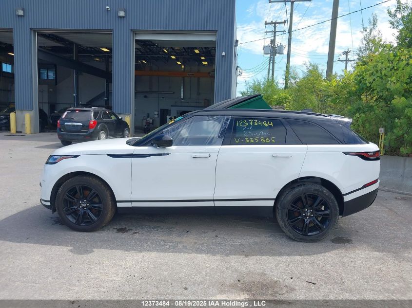 2022 Land Rover Range Rover Velar S VIN: SALYJ2EX7NA335865 Lot: 12373484