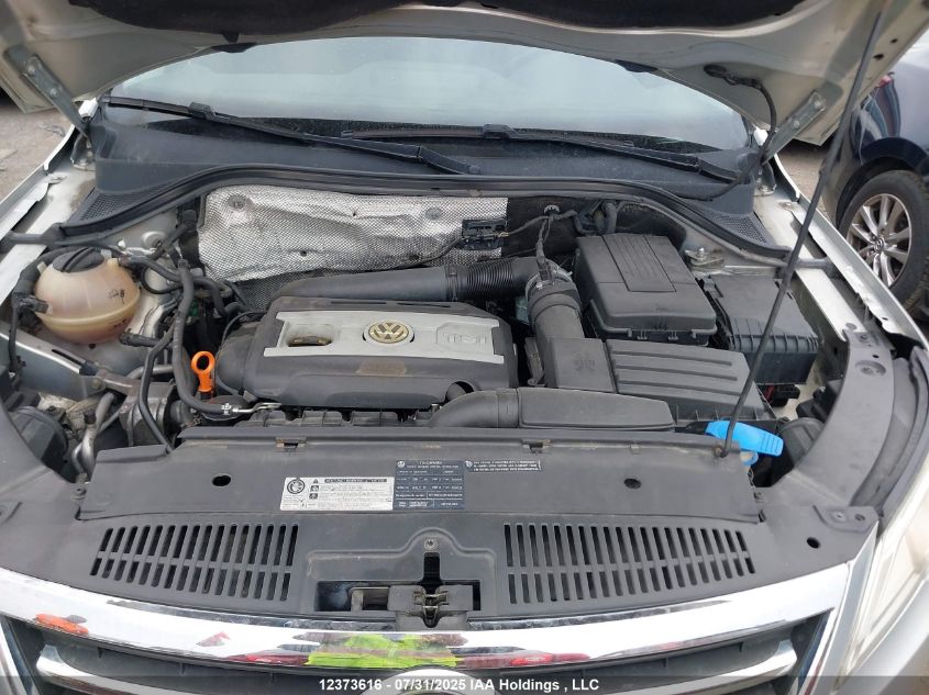 2009 Volkswagen Tiguan Se/Sel VIN: WVGBV75N39W070833 Lot: 12373616