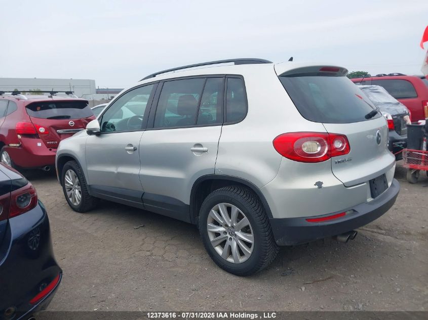 2009 Volkswagen Tiguan Se/Sel VIN: WVGBV75N39W070833 Lot: 12373616
