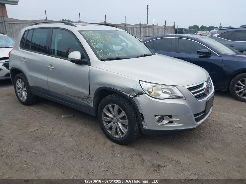 2009 Volkswagen Tiguan Se/Sel VIN: WVGBV75N39W070833 Lot: 12373616