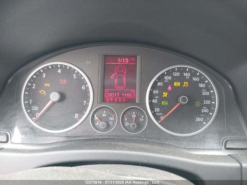 2009 Volkswagen Tiguan Se/Sel VIN: WVGBV75N39W070833 Lot: 12373616